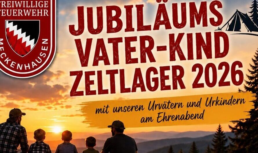 Einladung: Vater-Kind-Zeltlager